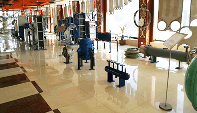 換熱機組展覽區(qū)